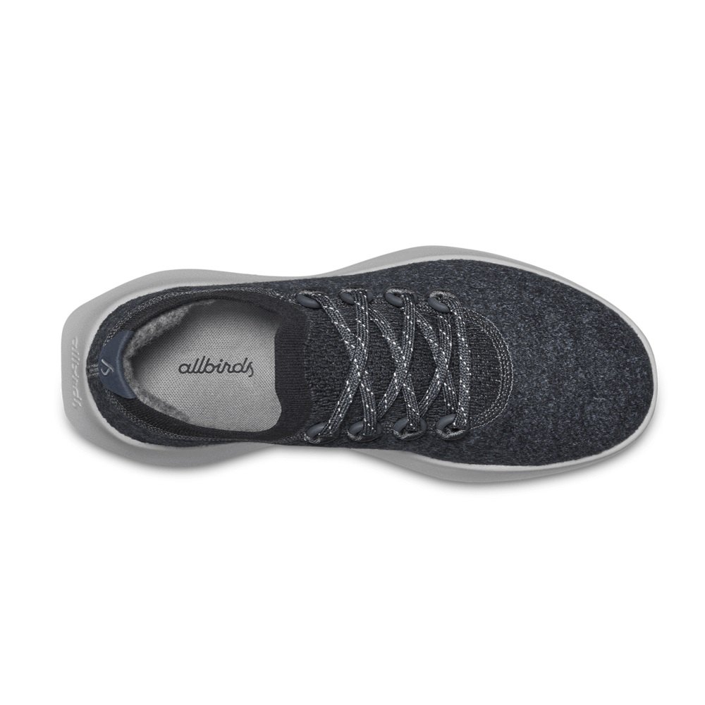 Allbirds Women\'s Wool Dasher Mizzles - Running Shoes Dark Grey - VLU793146